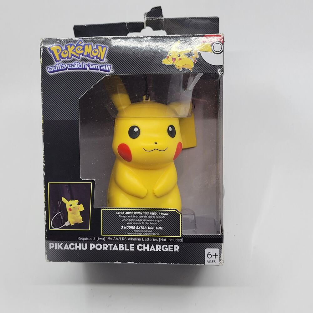 Pokemon Pikachu Universal USB Portable Phone Charger Gift ThinkGeek New
